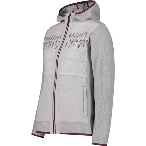 Thumbnail - CMP Damen Kapuzensweat WOMAN JACKET FIX HOOD