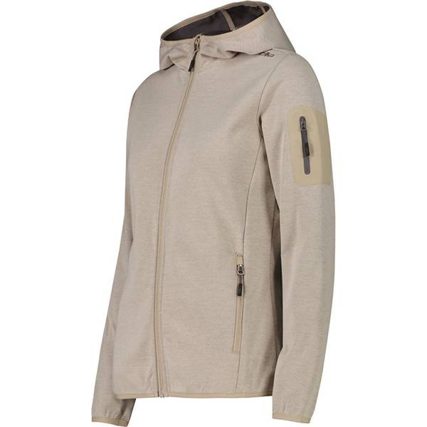 Thumbnail - CMP Damen Kapuzensweat WOMAN JACKET FIX HOOD