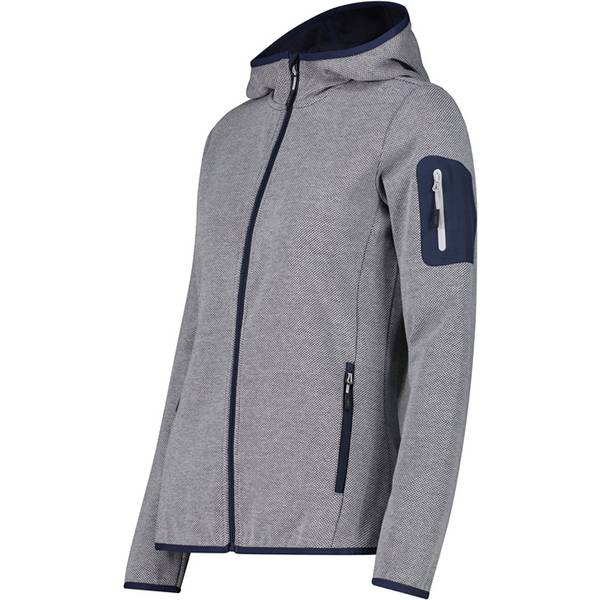 Thumbnail - CMP Damen Kapuzensweat WOMAN JACKET FIX HOOD