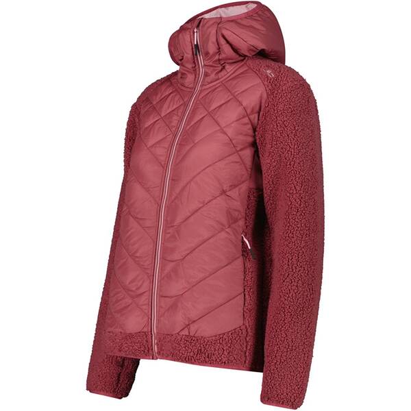 Thumbnail - CMP Damen Kapuzensweat WOMAN JACKET HYBRID FIX HOOD