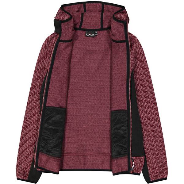 Thumbnail - CMP Damen Kapuzensweat WOMAN JACKET FIX HOOD
