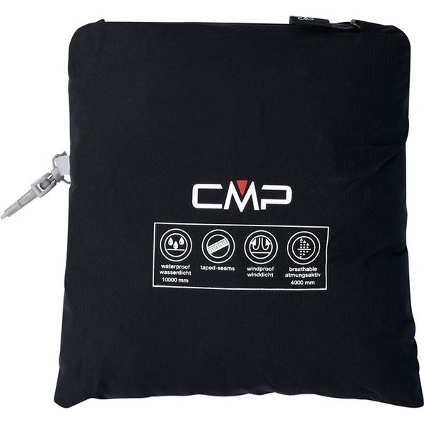 Thumbnail - CMP Damen Regenjacke WOMAN JACKET SNAPS HOOD