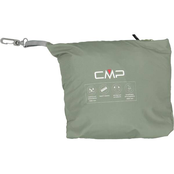 Thumbnail - CMP Herren Regenjacke MAN JACKET SNAPS HOOD