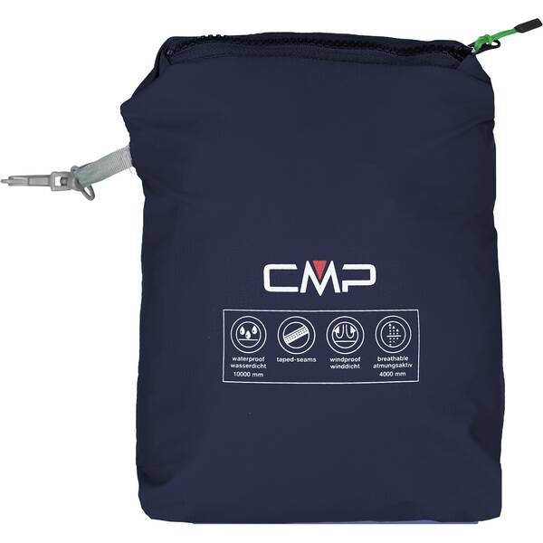 Thumbnail - CMP Herren Regenjacke MAN JACKET SNAPS HOOD