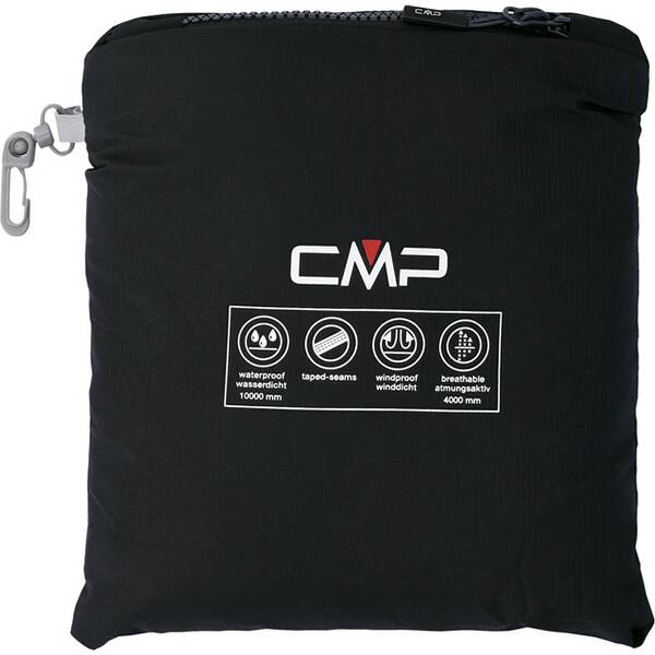 Thumbnail - CMP Herren Regenjacke MAN JACKET SNAPS HOOD