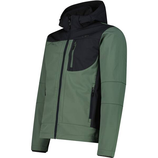 Thumbnail - CMP Herren Funktionsjacke Herren Softshelljacke mit Kapuze Men Softshell Jacket Zip Hood