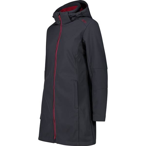 Thumbnail - CMP Damen Funktionsjacke Kapuzen Softshellmantel
