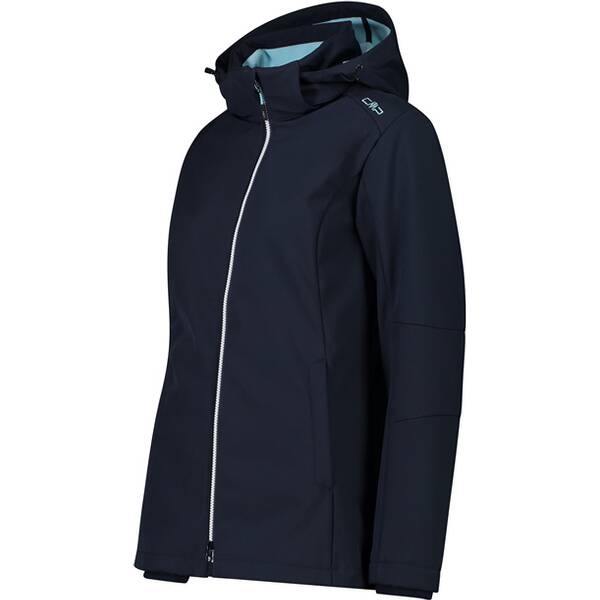 Thumbnail - CMP Damen Funktionsjacke WOMAN ZIP HOOD SOFTSHELL LONG JACKET