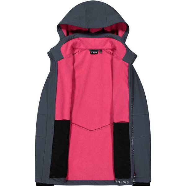 Thumbnail - CMP Damen Funktionsjacke WOMAN ZIP HOOD SOFTSHELL LONG JACKET