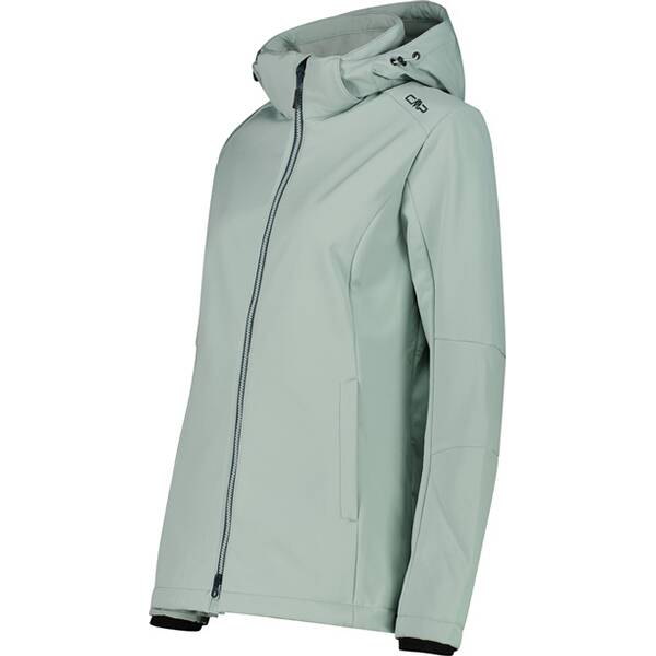 Thumbnail - CMP Damen Funktionsjacke WOMAN ZIP HOOD SOFTSHELL LONG JACKET
