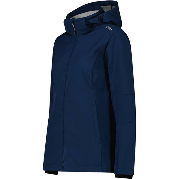 Thumbnail - CMP Damen Funktionsjacke WOMAN ZIP HOOD SOFTSHELL LONG JACKET