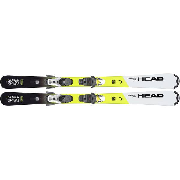 Thumbnail - HEAD Kinder Racing Ski Supershape Team Easy JRS + JRS 4.5