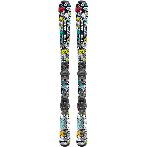 Thumbnail - HEAD Kinder All-Mountain Ski Monster Easy + JRS 7.5 GW CA