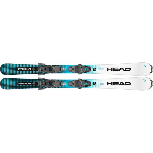 Thumbnail - HEAD Kinder All-Mountain Ski Supershape Team Easy + JRS 4.5 GW C