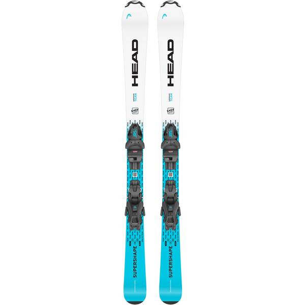 Thumbnail - HEAD Kinder All-Mountain Ski Supershape Team Easy + JRS 7.5 GW C