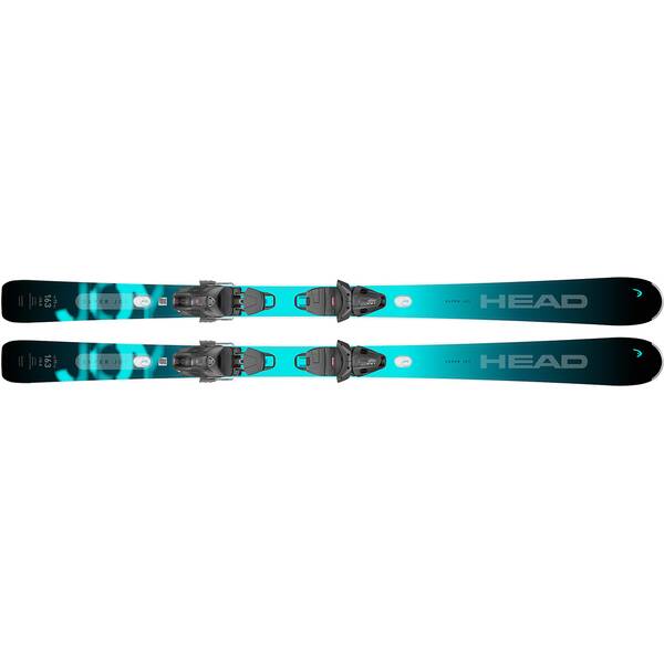 Thumbnail - HEAD Damen All-Mountain Ski e-super Joy SW + Joy 11 GW