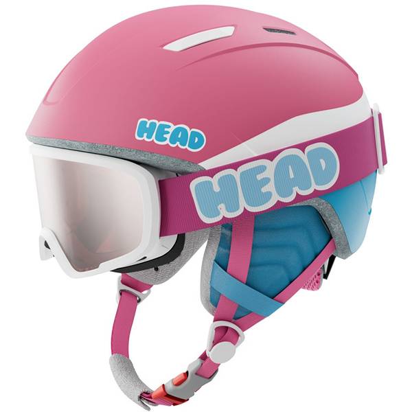 Thumbnail - HEAD Kinder Helm MAJA SET pink/blue