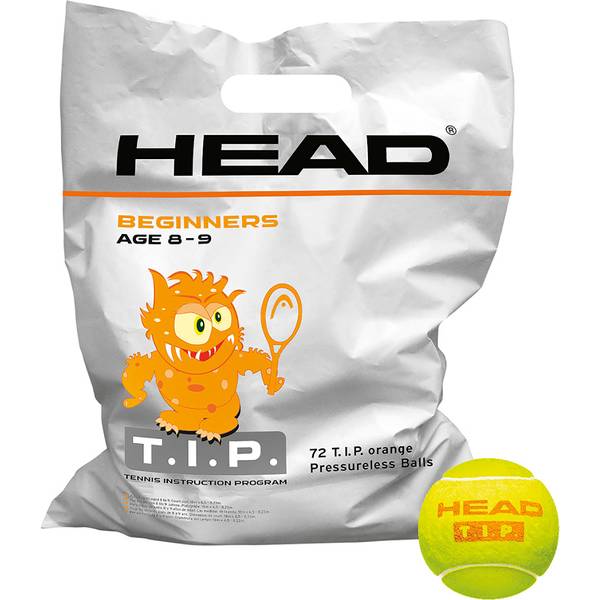 Thumbnail - HEAD Ball 72B TIP orange - Polybag - 6DZ