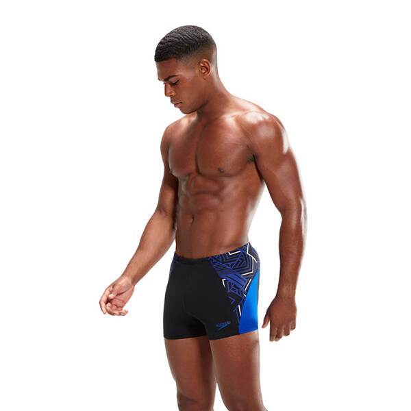 Thumbnail - SPEEDO Badehose ECO END+ SPL ASHT V2 AM BLACK/BLUE