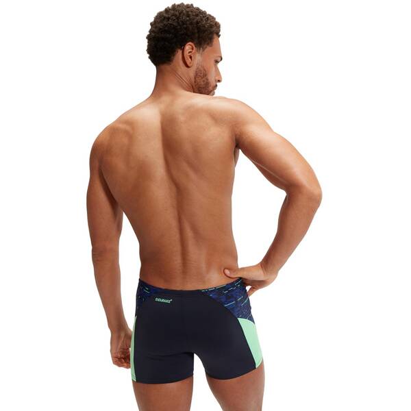 Thumbnail - SPEEDO Badehose END+ SPL ASHT V2 AM NAVY/GREEN