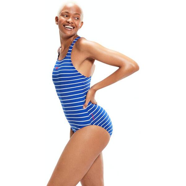 Thumbnail - SPEEDO Damen Badeanzug ECO END+ PT MDLT AF BLUE/WHITE