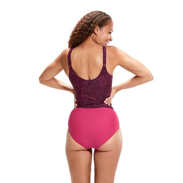 Thumbnail - SPEEDO Damen Badeanzug EVIE PT 1PC AF RED/PURPLE