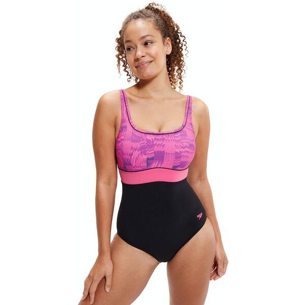 Thumbnail - SPEEDO Damen Schwimmanzug SPDSCU CNTR ECLPS PT 1PC AF BL