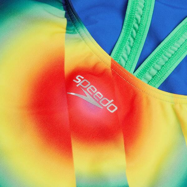 Thumbnail - SPEEDO Damen Badeanzug PLMT DIGI PBK 1PC AF BLUE/GREEN