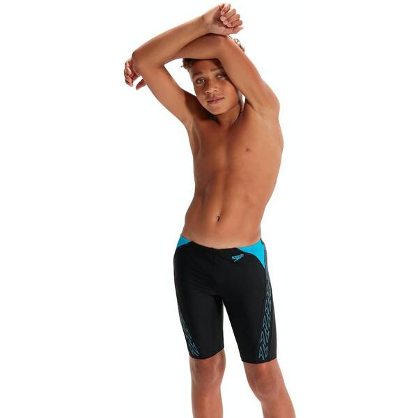Thumbnail - SPEEDO Kinder Badehose HYPERBOOM SPL JAM JM BLACK/BLUE