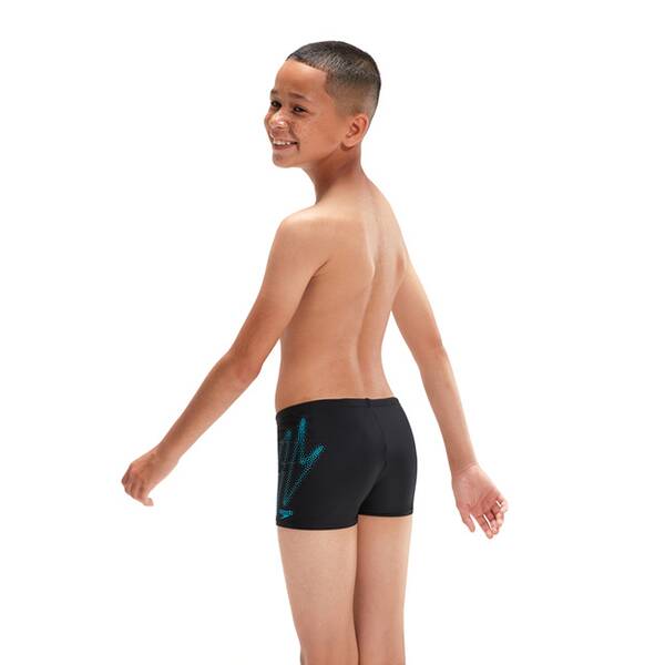 Thumbnail - SPEEDO Kinder Badehose HYPERBOOM PLMT ASHT JM BLACK/BLUE