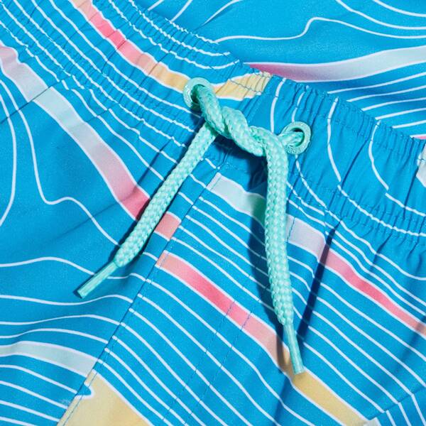 Thumbnail - SPEEDO Kinder Badebermuda DIGI PRT 13" WSHT JM BLUE/ORANGE