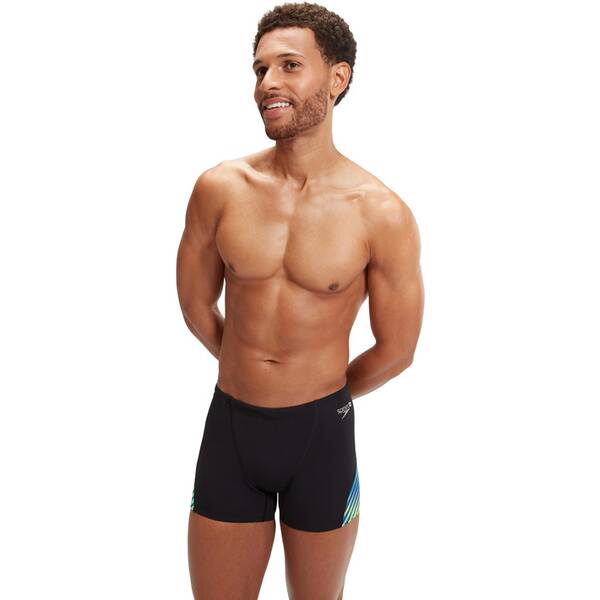 Thumbnail - SPEEDO Badehose ALOV DIGI V-CUT ASHT AM BLUE/GREEN