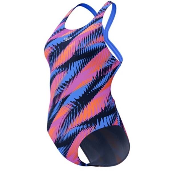 Thumbnail - SPEEDO Damen Schwimmanzug Womens Allover Digital Powerback