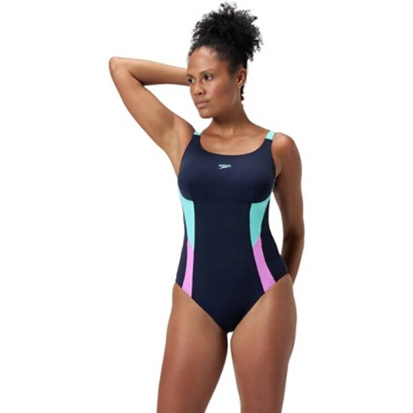 Thumbnail - SPEEDO Damen Badeanzug Womens Shaping Solid Splice Swimsuit