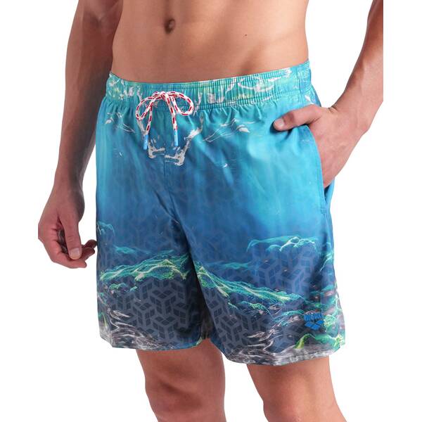 Thumbnail - ARENA Herren Badeshorts BEACH BOXER PLACED