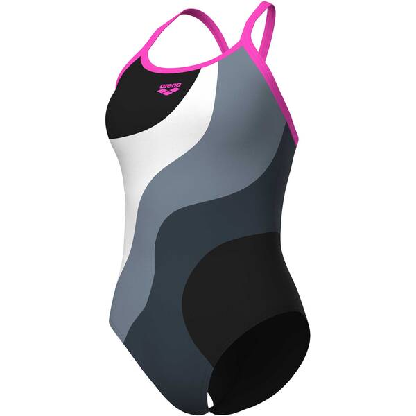 Thumbnail - ARENA Damen Schwimmanzug MULTI SLICES SWIMSUIT LIGHTDROP BACK