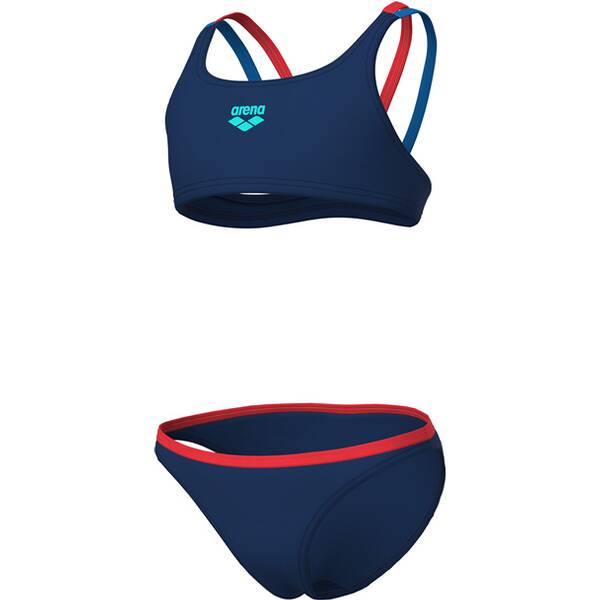 Thumbnail - ARENA Kinder Bikini GIRL'S TWO PIECES SWIMSUIT SOLID