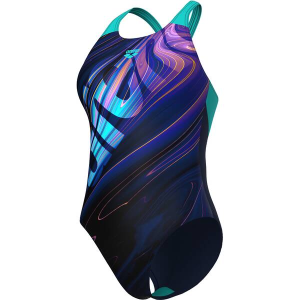 Thumbnail - ARENA Damen Schwimmanzug FLOW SWIMSUIT V BACK LB
