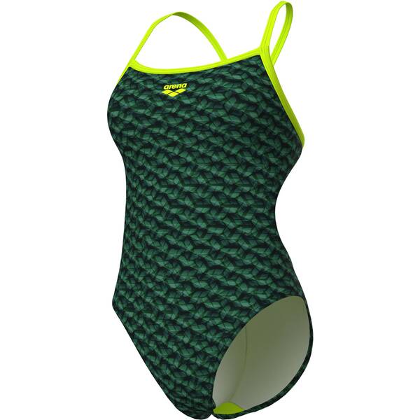 Thumbnail - ARENA Damen Schwimmanzug MONOGRAM SWIMSUIT CHALLENGE BACK