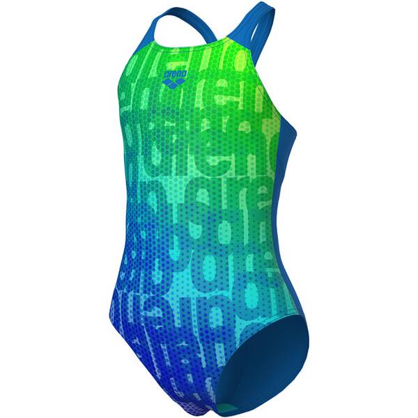 Thumbnail - ARENA Kinder Schwimmanzug GIRL'S MULTI COLOURS SWIMSUIT V BACK