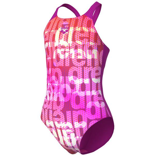 Thumbnail - ARENA Kinder Schwimmanzug GIRL'S MULTI COLOURS SWIMSUIT V BACK