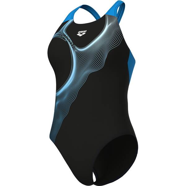 Thumbnail - ARENA Damen Schwimmanzug RIPPLES SWIMSUIT V BACK B