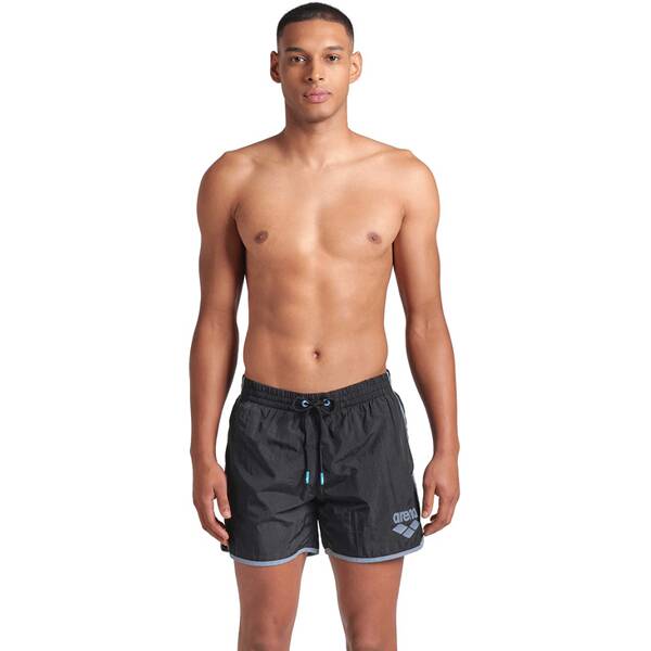 Thumbnail - ARENA Herren Badeshorts BIG LOGO BORDERS BEACH SHORT
