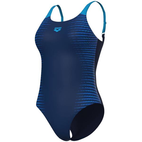 Thumbnail - ARENA Damen Schwimmanzug W SIDE PLACEMENT SWIMSUIT U BACK B