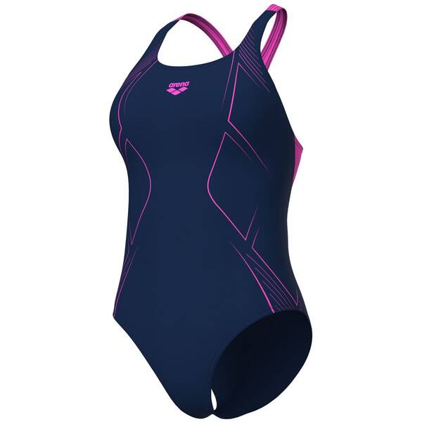 Thumbnail - ARENA Damen Schwimmanzug W GRAPHIC SWIMSUIT SWIM PRO BACK