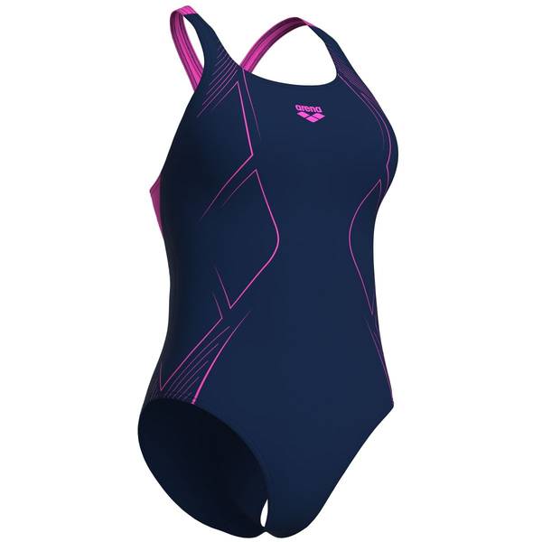 Thumbnail - ARENA Damen Schwimmanzug W GRAPHIC SWIMSUIT SWIM PRO BACK