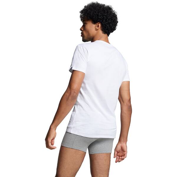 Thumbnail - PUMA Basic Herren V-Ausschnitt T-Shirt 2er-Pack