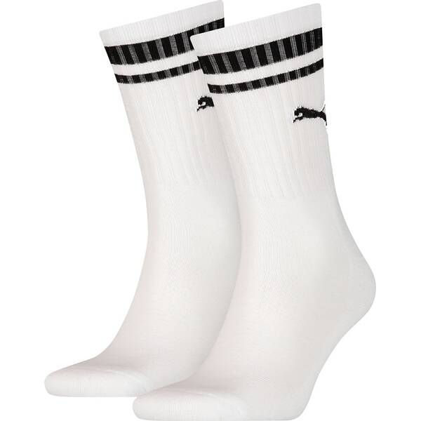 Thumbnail - PUMA Crew Heritage Stripe Socken 2er-Pack