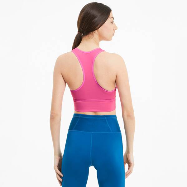 Thumbnail - PUMA Damen Mid Impact Long Line Bra