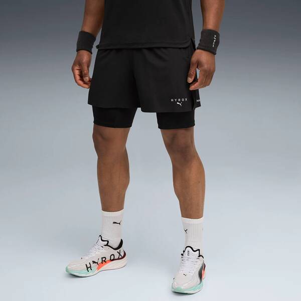 Thumbnail - PUMA Herren Shorts M x HYROX 2in1 TRAIN SHORT